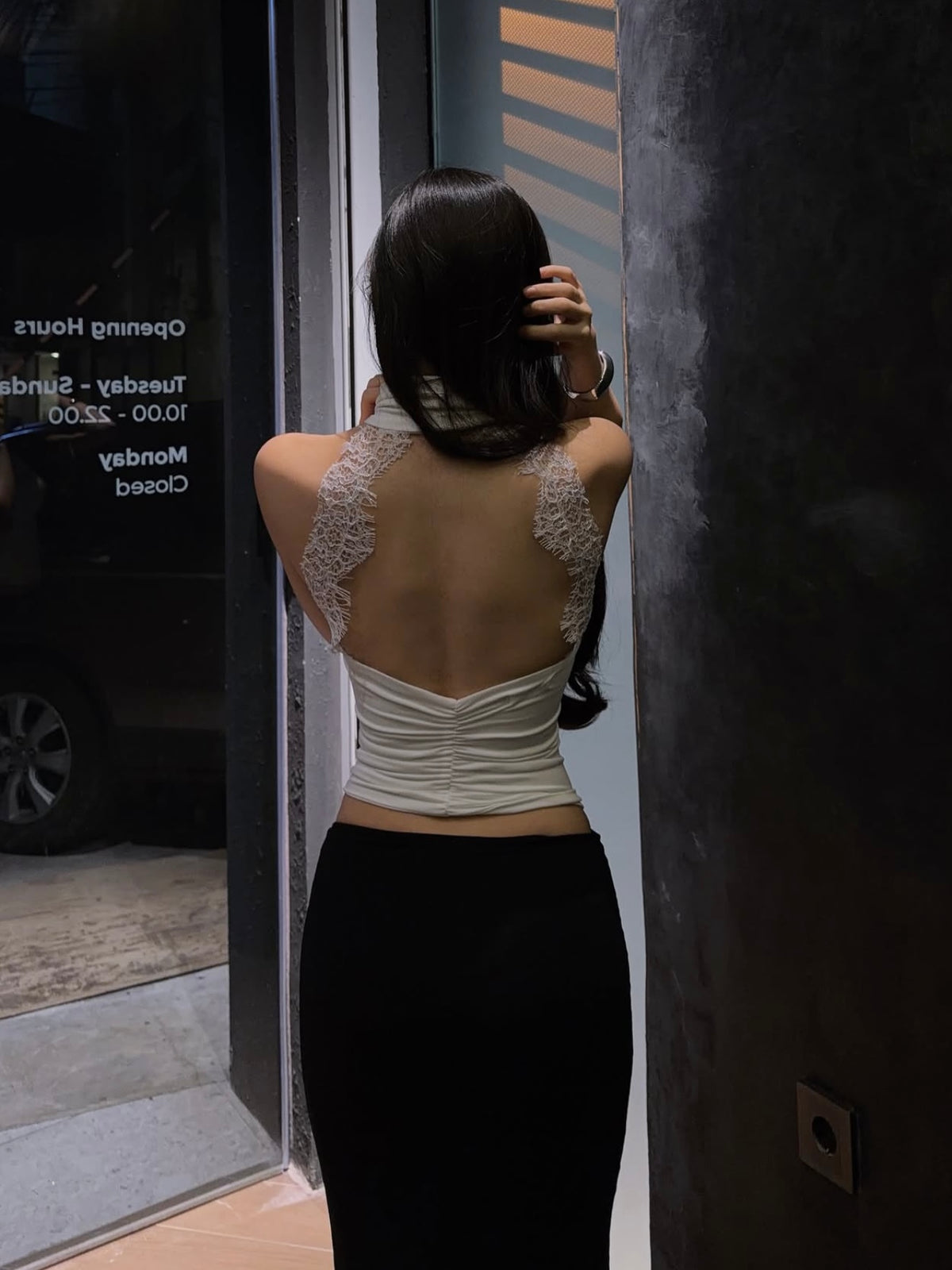 Muse Lace Top